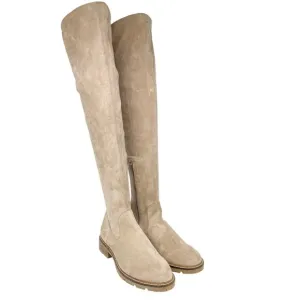 Steve Madden Women's Lizbeth Tan Over-The-Knee Suede Boots Size 8.5M