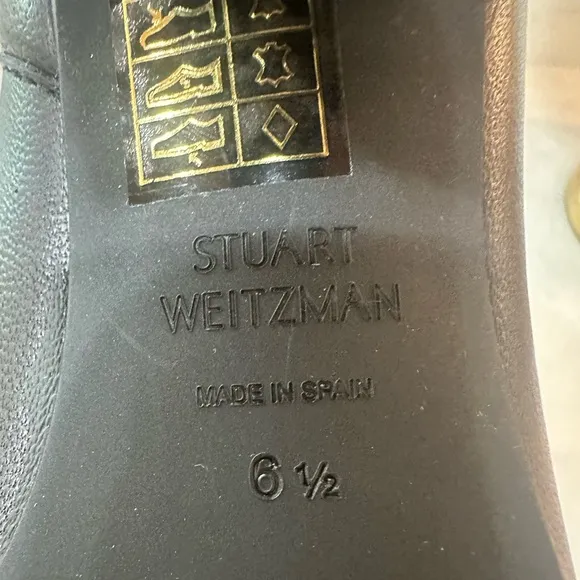 stuart weitzman gardiner black dress nappa chelsea boots