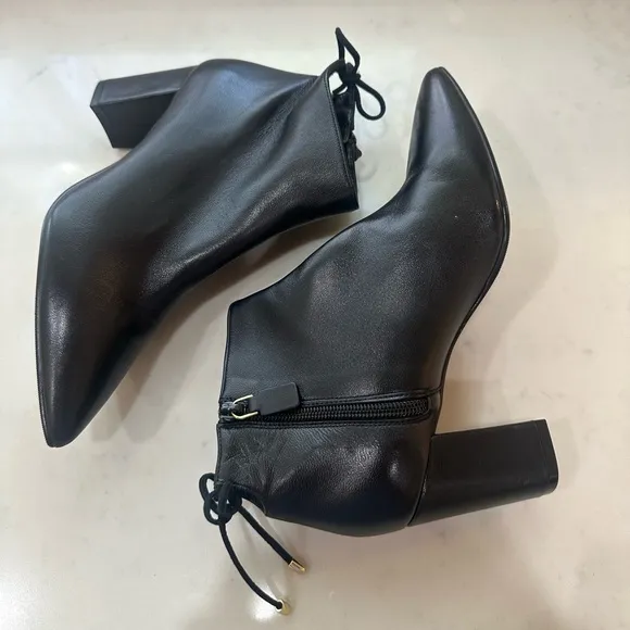 stuart weitzman gardiner black dress nappa chelsea boots