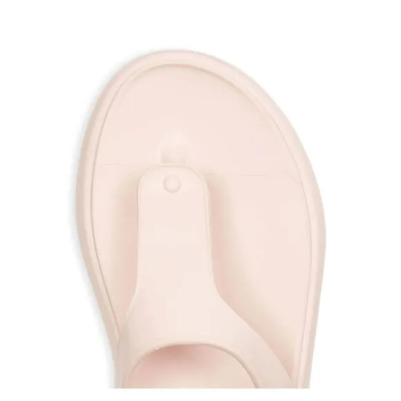 Stuart Weitzman Stuflex Sandals Womens US 8 Rosewater Slip On Wedge Thong KHD574