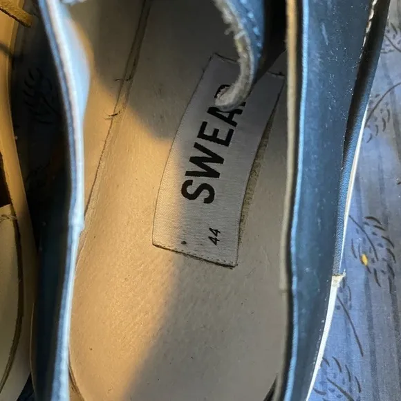 Swear London vintage bowling style mens shoes with rawhide laces size 11