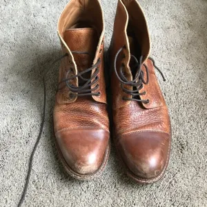 Taft Rome Full-grain Leather Cap Toe Dress Boots size 9