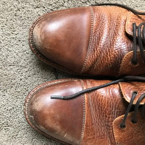 Taft Rome Full-grain Leather Cap Toe Dress Boots size 9