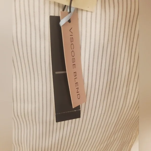 Tahari | Light Blue Linen Fully Lined Blazer - Size Small
