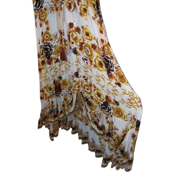 Talisman Rhiannon maxi dress NWOT sz M Southwestern Boho Cowgirl style!