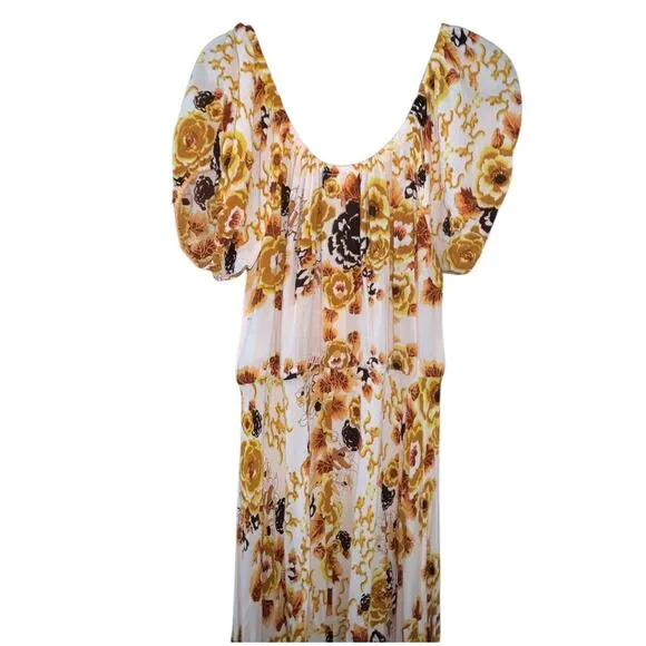 Talisman Rhiannon maxi dress NWOT sz M Southwestern Boho Cowgirl style!