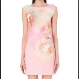 TED BAKER Damona Rose On Canvas Dress TED 3 US 6-8