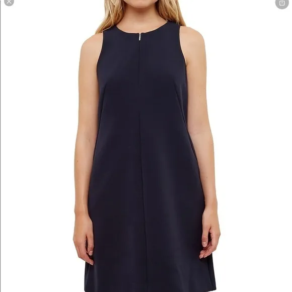Ted Baker Lolanaa Modern A-line Tunic Dress Navy