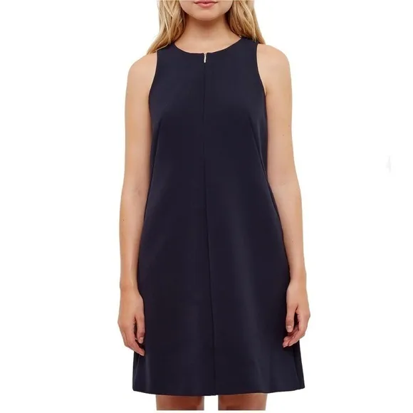 Ted Baker Lolanaa Modern A-line Tunic Dress Navy