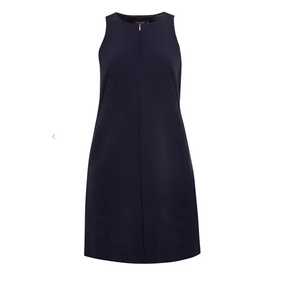 Ted Baker Lolanaa Modern A-line Tunic Dress Navy