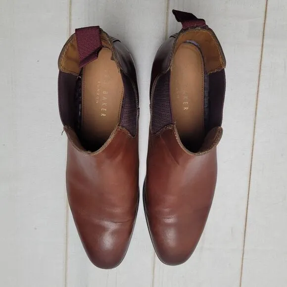 Ted Baker Marson  Chelsea boots tan cognac dress shoes