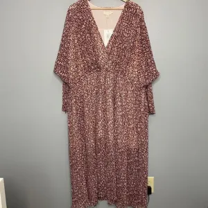 TED BAKER vallyy draped midi batwing sleeve dress size 12
