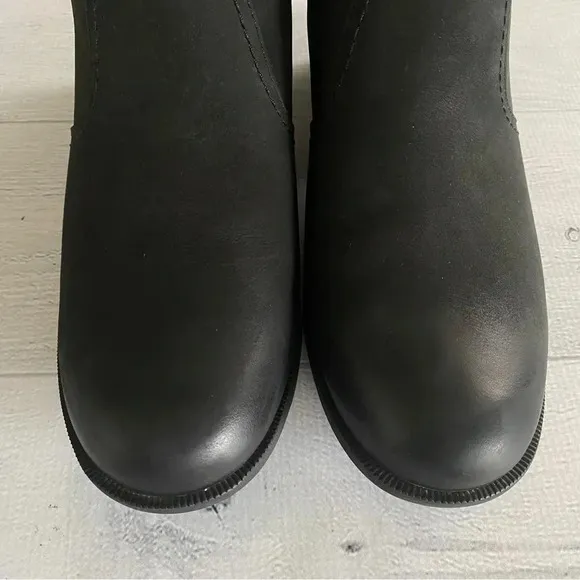 TEVA Anaya Tall Waterproof Boot Black Sz 8.5 ‼️FLAW Read