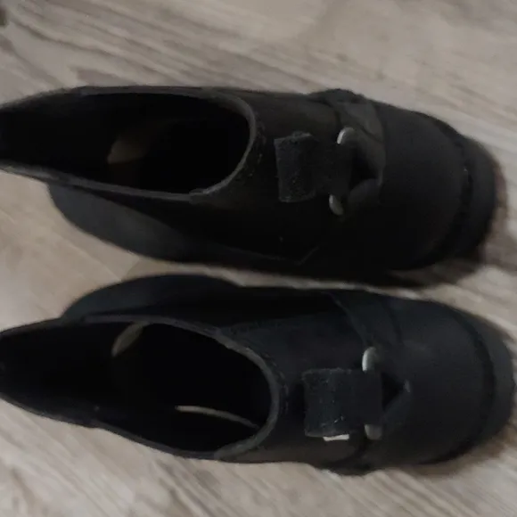 Teva Ellory Black Pull On Waterproof Ankle Boots Size 7.5
