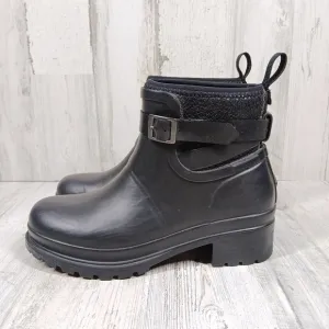 The Muck Boot Company Black Waterproof Rubber Ankle Rain Boots #995