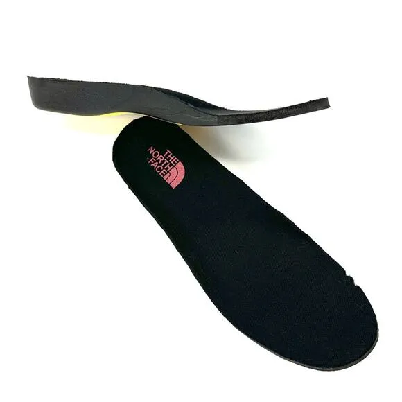 THE NORTH FACE &quot;NUPTSE PURNA&quot; BLACK WATERPROOF SUEDE INSULATED MID WINTER BOOTS