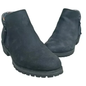 The North Face Bridgeton Waterproof Zip Booties Boots Snow Ankle Leather Sz 9