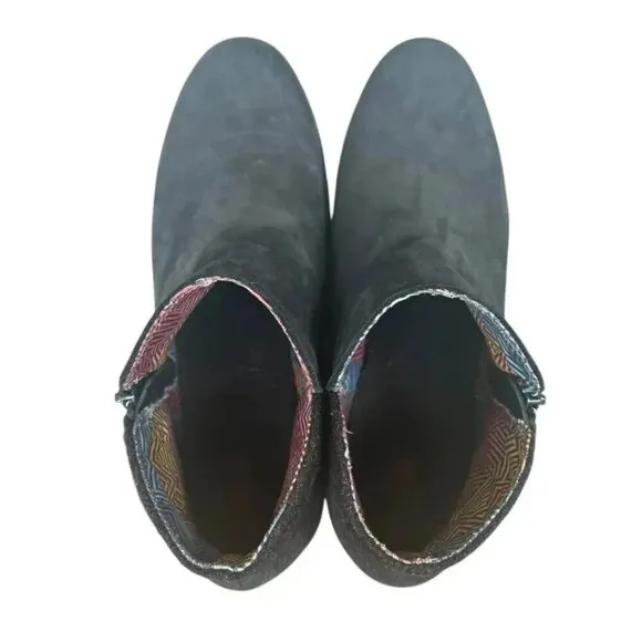 The North Face Bridgeton Waterproof Zip Booties Boots Snow Ankle Leather Sz 9