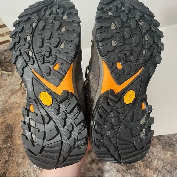 The North Face Gore-Tex Brown Leather Hiking Outdoor Boots