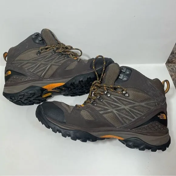 The North Face Gore-Tex Brown Leather Hiking Outdoor Boots