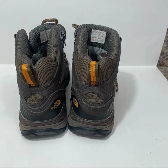 The North Face Gore-Tex Brown Leather Hiking Outdoor Boots