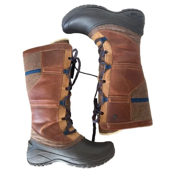 The North Face Insulated Shellista IV Tall Winter Boot W's 10.5 EU 41.5 Tan