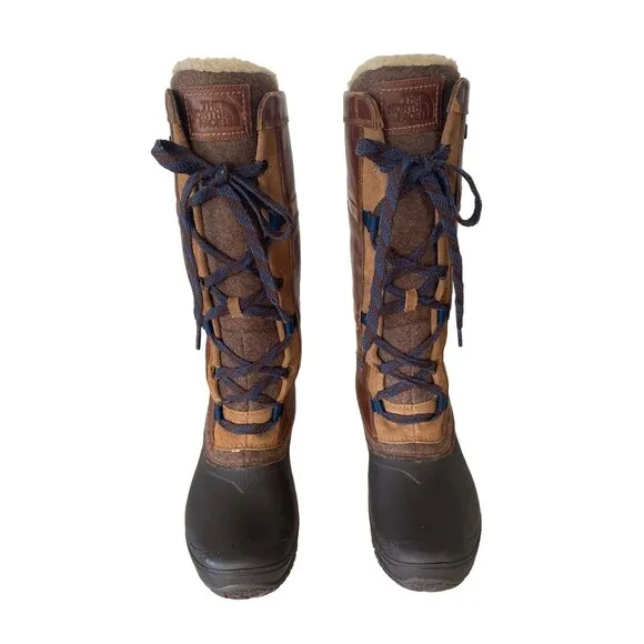 The North Face Insulated Shellista IV Tall Winter Boot W's 10.5 EU 41.5 Tan