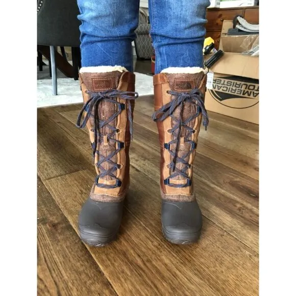 The North Face Insulated Shellista IV Tall Winter Boot W's 10.5 EU 41.5 Tan