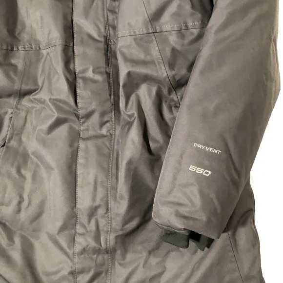 The North Face Jacket Girls M (10/12) Dryvent 550 Down Fill Hooded Parka Coat