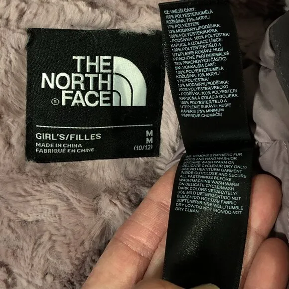 The North Face Jacket Girls M (10/12) Dryvent 550 Down Fill Hooded Parka Coat