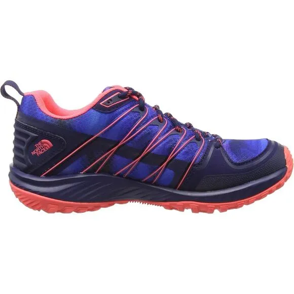 The North Face Litewave Explore Women's Patriot Blue Print Tropical Coral Size 6