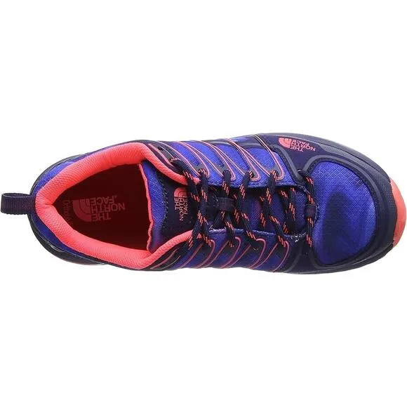 The North Face Litewave Explore Women's Patriot Blue Print Tropical Coral Size 6