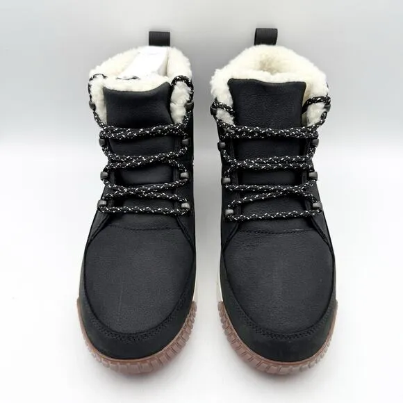 The North Face Womens Sierra Mid Lace Boots US 9.5 Black Waterproof Winter NIB