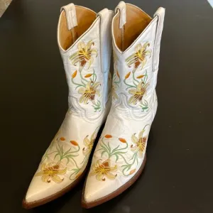 The Old Gringo Multi Color Floral Detailed Boots