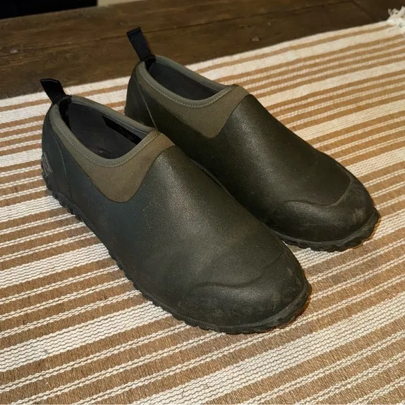 The Original Muck Boot Company Slip On Men’s Green Rubber Waterproof Boots 10