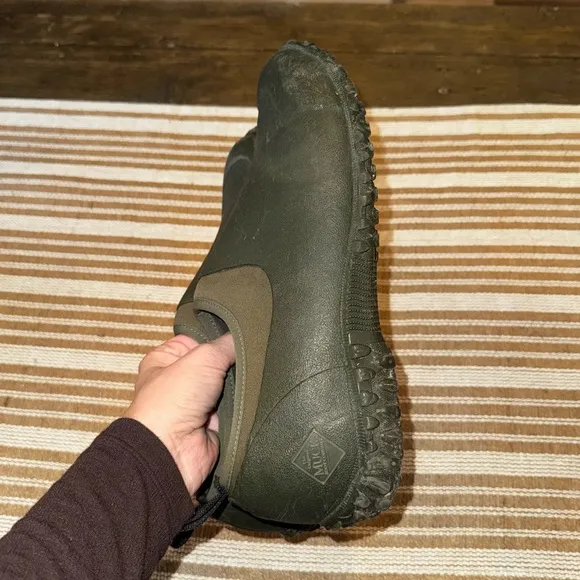 The Original Muck Boot Company Slip On Men’s Green Rubber Waterproof Boots 10