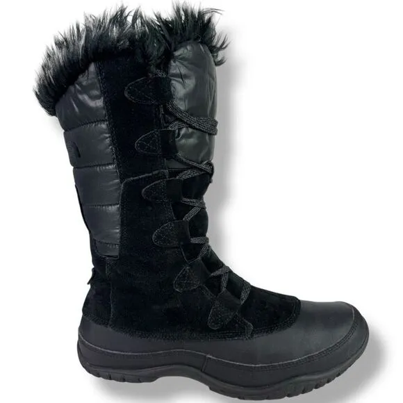 The North Face Nuptse Purna Boots Waterproof Insulated Primaloft Tall 39 / 8