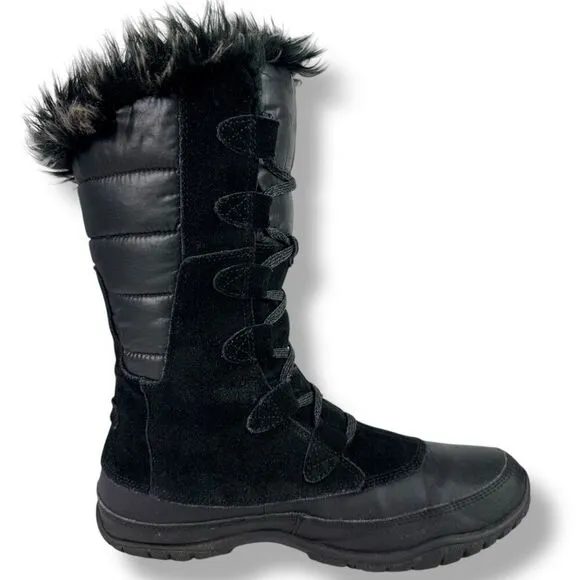 The North Face Nuptse Purna Boots Waterproof Insulated Primaloft Tall 39 / 8
