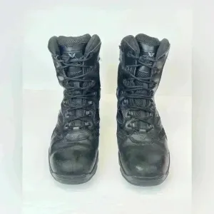 Thorogood Mens Size 10M US Black Tactical Side Zip Waterproof  Boots 834-62194