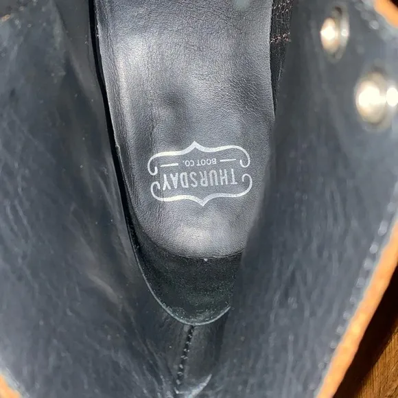 Thursday Boot Co brown leather boots