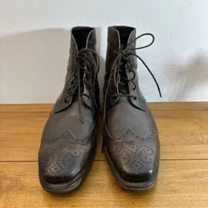 Thursday Boot Co  Men's Size 12 Wingtip Brown Leather Boots 2142-0038