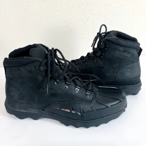 Timberland Black Converge Mid Lace Up Waterproof Boots Size 11