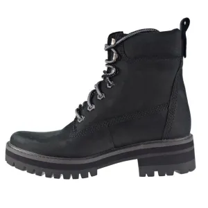 Timberland Courmayeur Valley 6” Women's Boot Black Nubuck Size 8