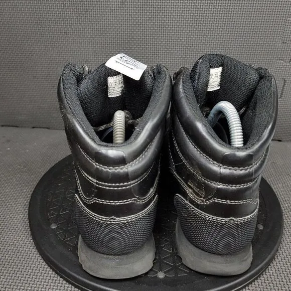 Timberland Euro Hiker Boots Youth Sz 6.5 Black Leather Hiking Booties