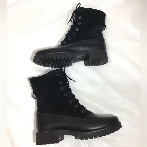 Timberland Jayne Waterproof Fleece Fold Down Ankle Boots Size 7
