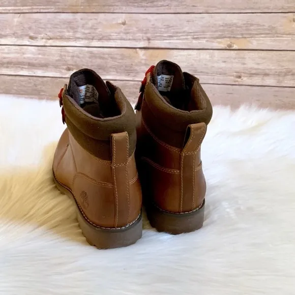Timberland Wheat Leather Ellendale Hiking Boots