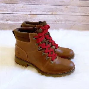Timberland Wheat Leather Ellendale Hiking Boots