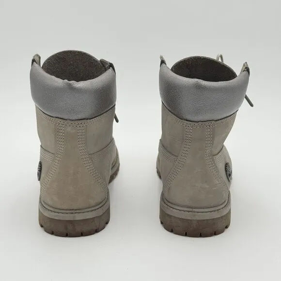 Timberland Womens Nubuck Leather High Top Waterproof 200G Boots Rubber Soles