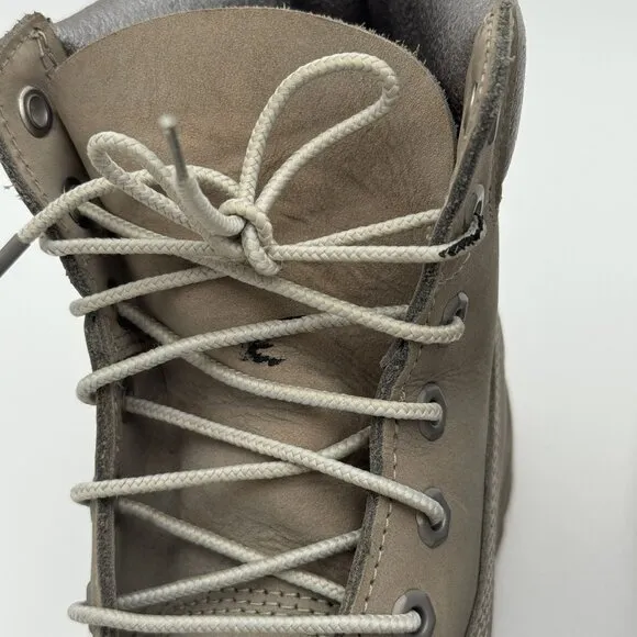 Timberland Womens Nubuck Leather High Top Waterproof 200G Boots Rubber Soles