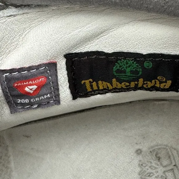 Timberland Womens Nubuck Leather High Top Waterproof 200G Boots Rubber Soles